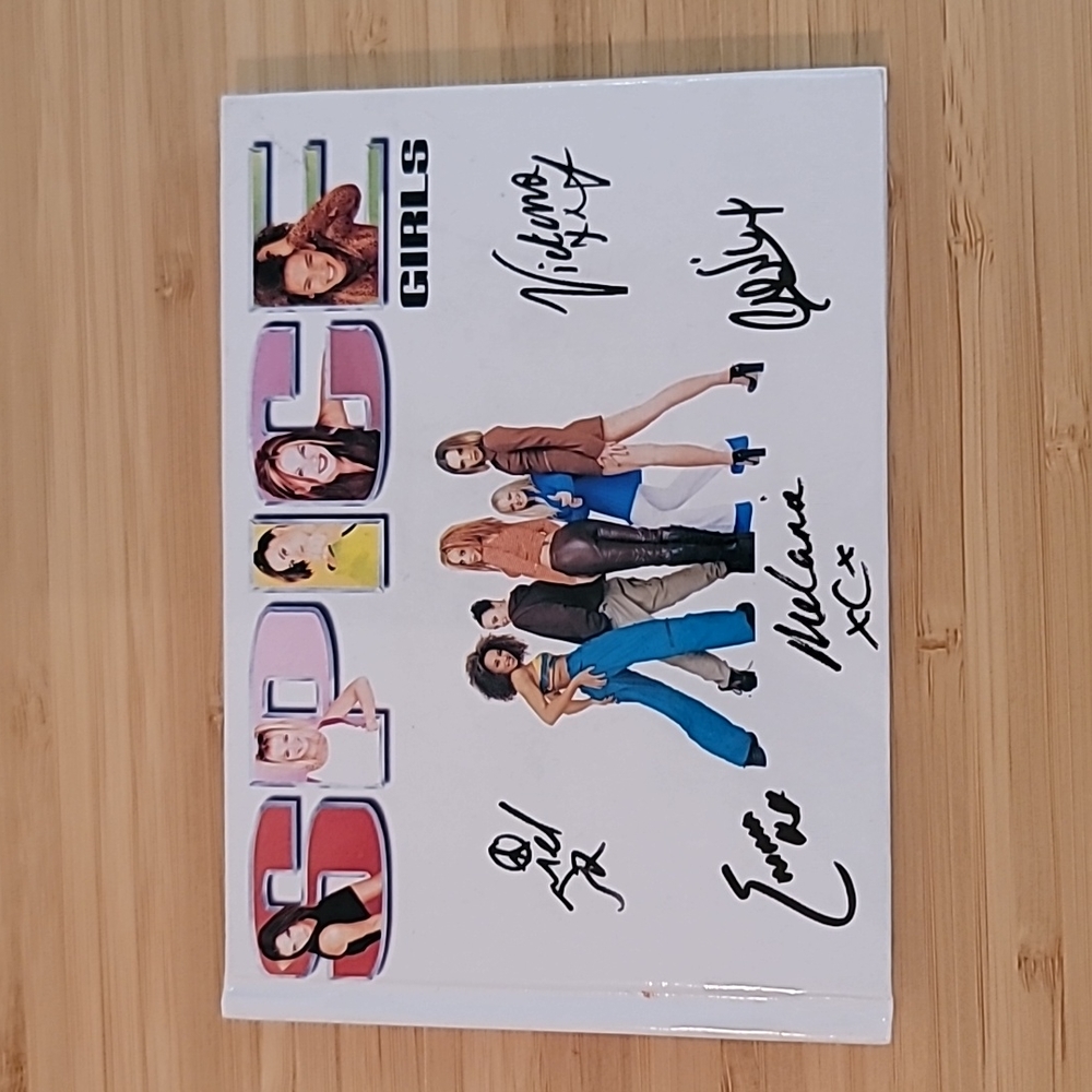 Spice Girls Official Merchandise Autograph Book / Sketch Book